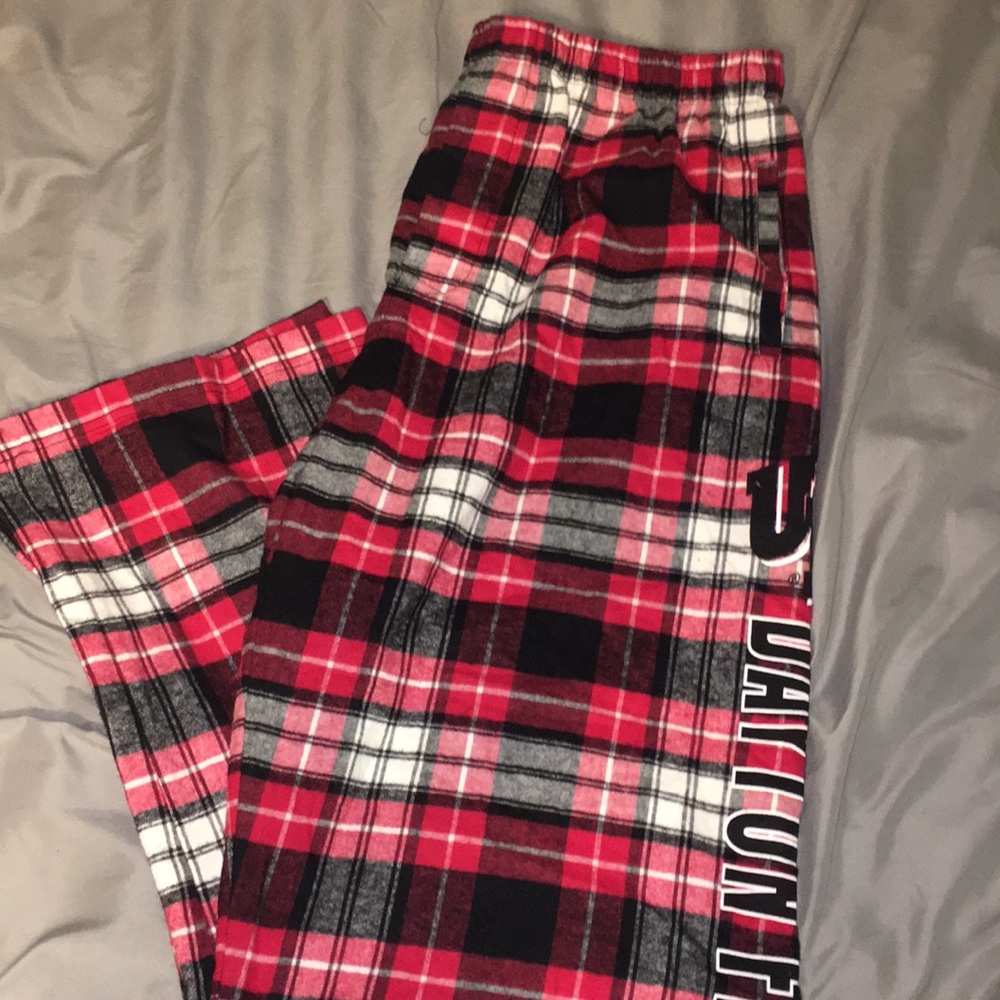 University of Dayton Plaid PJ/Sweatpants